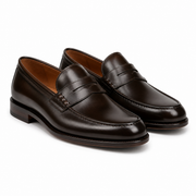 Shooz™ Heritage Penny Loafers — Deep Brown